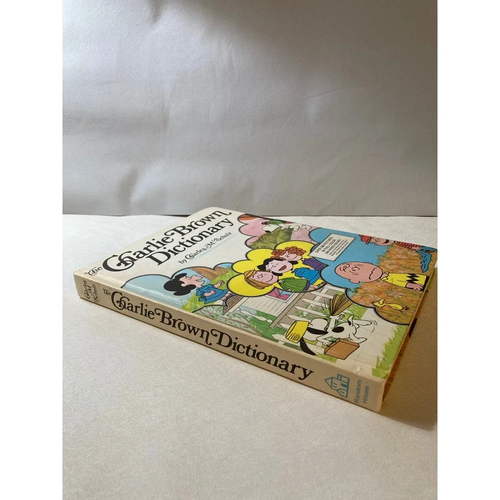 The Charlie Brown Dictionary Charles M Schulz 1973 Vintage Peanuts Hardcover